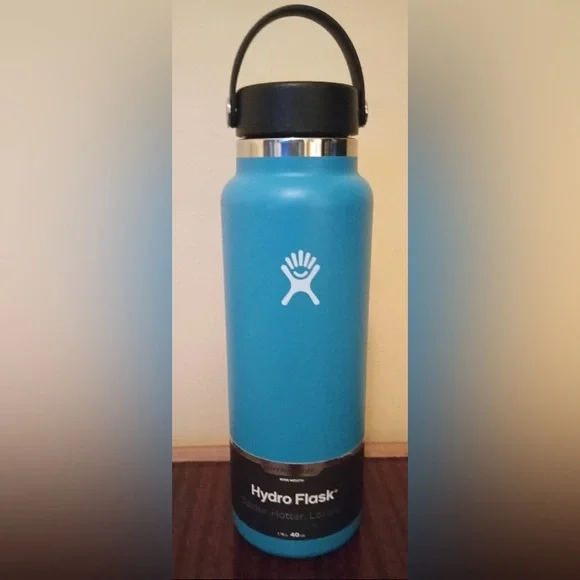 Hydro Flask | Kitchen | Hydro Flask 4oz Widemouth Tumbler W Small Flaw  Laguna Blue | Poshmark